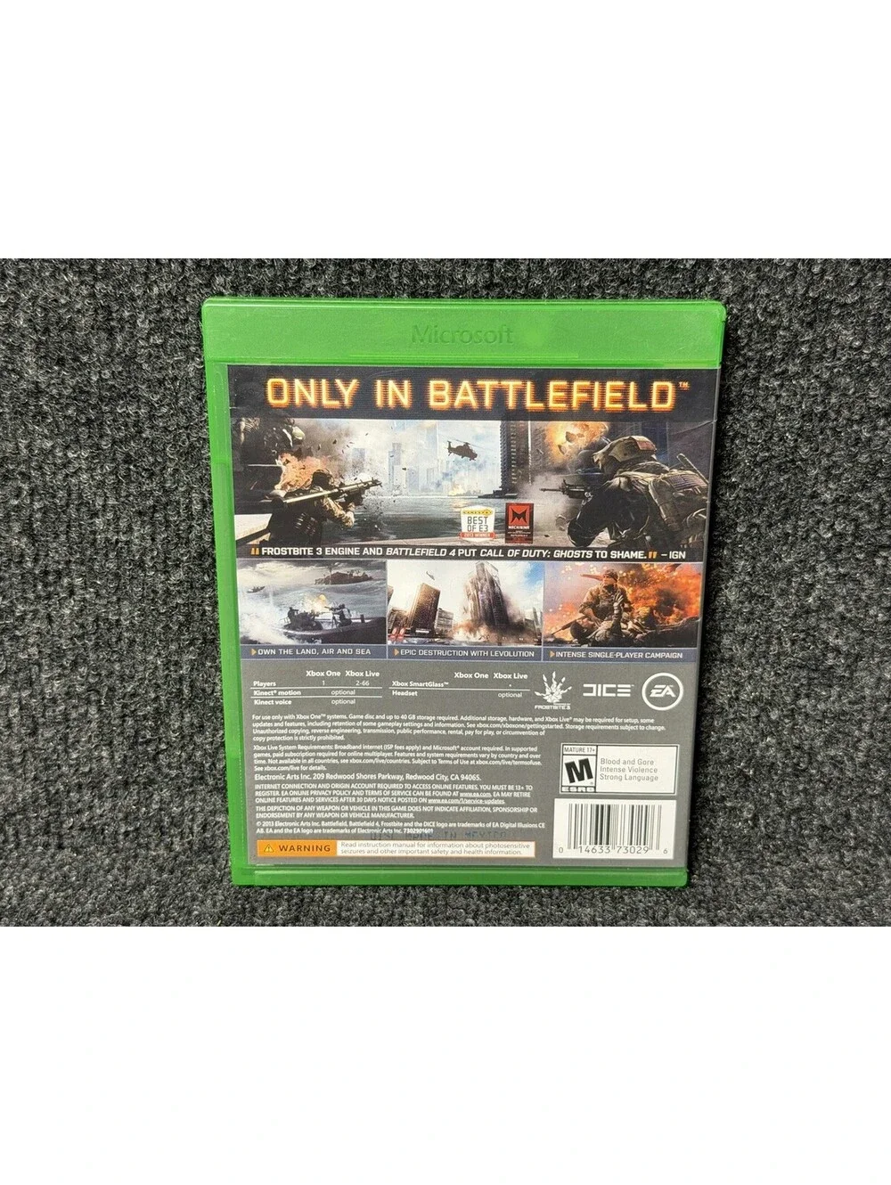 N/A condtion game